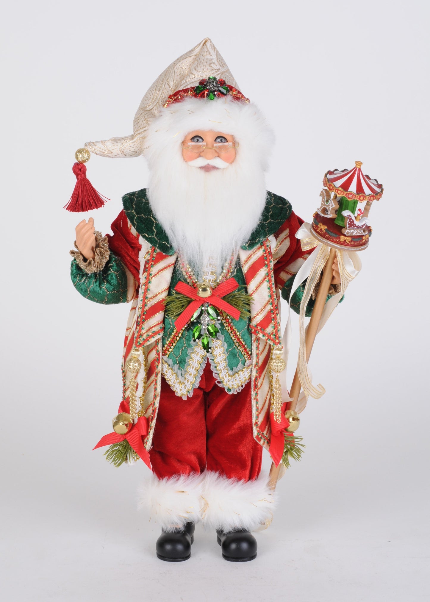 CC16-285 Carousel Christmas Santa