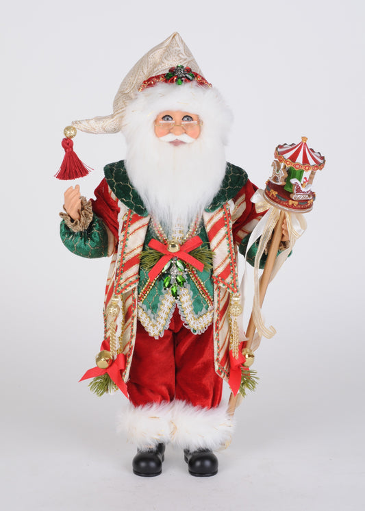 CC16-285 Carousel Christmas Santa