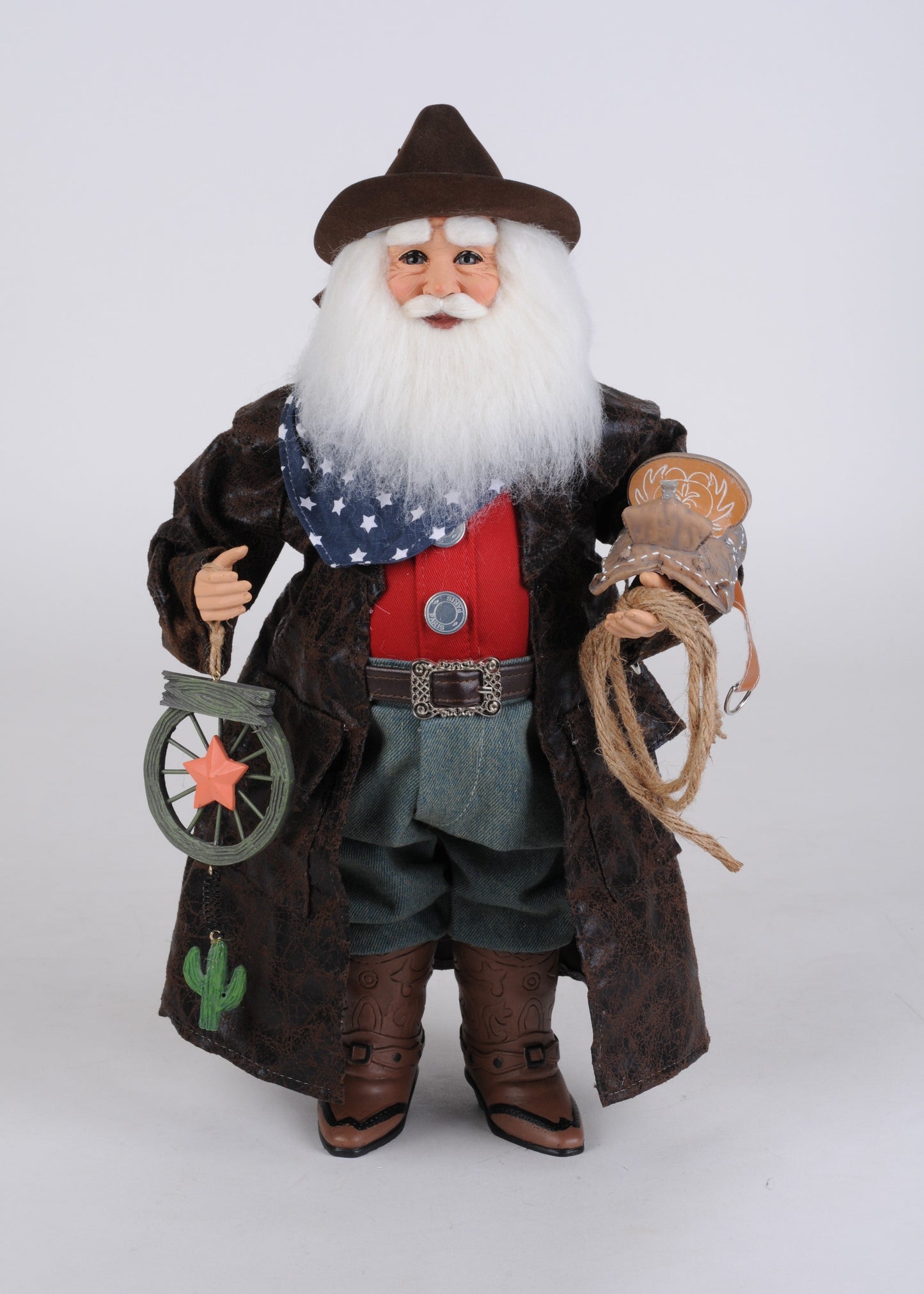 CC16-61 Cowboy Santa