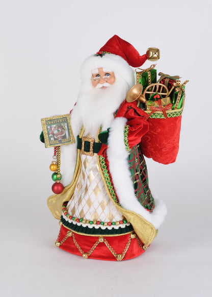 CC18-106 Yuletide Storyteller Santa