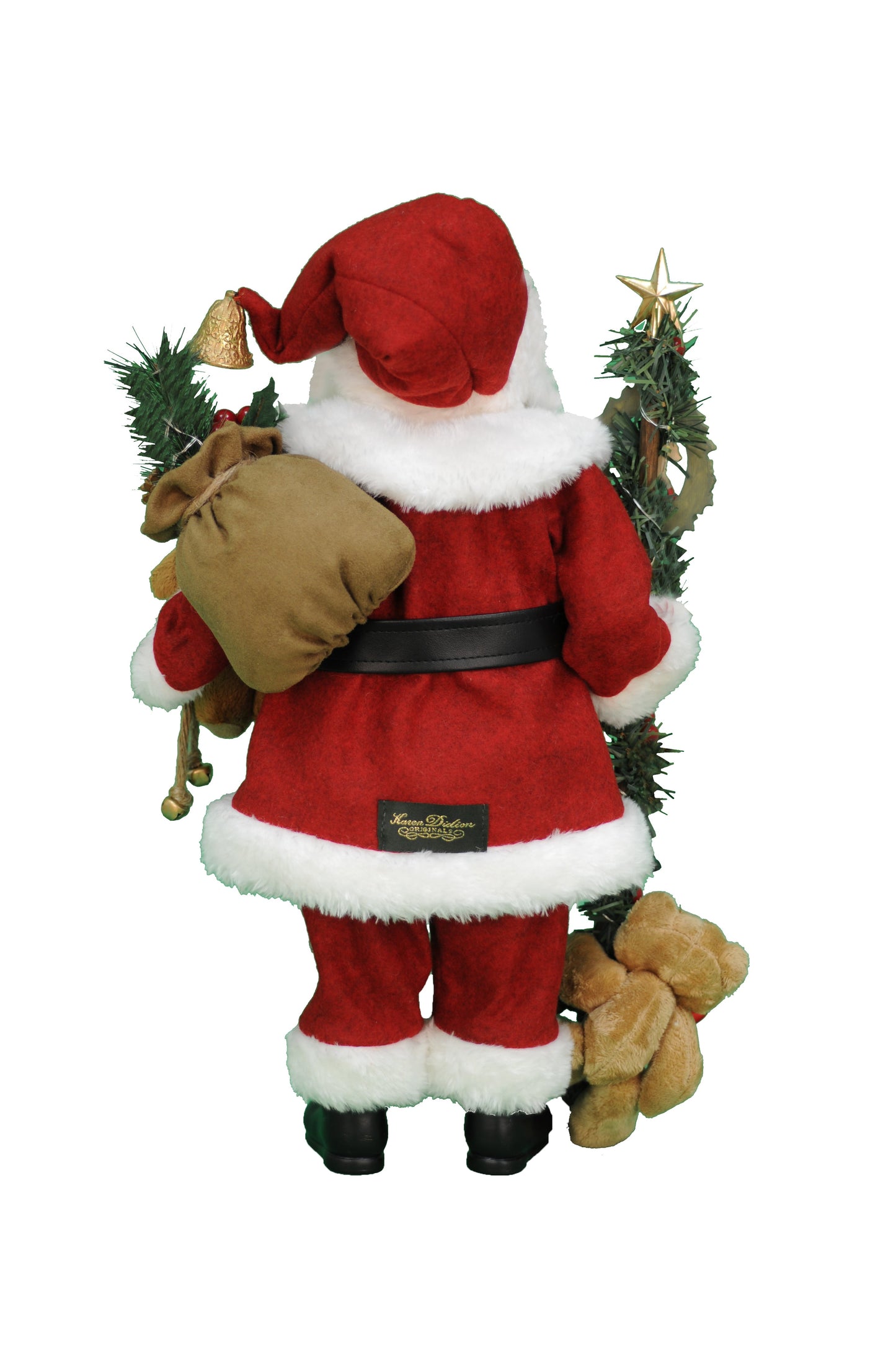 CC18-38 Lighted Musical Christmas Santa