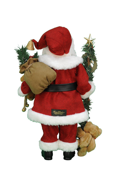 CC18-38 Lighted Musical Christmas Santa