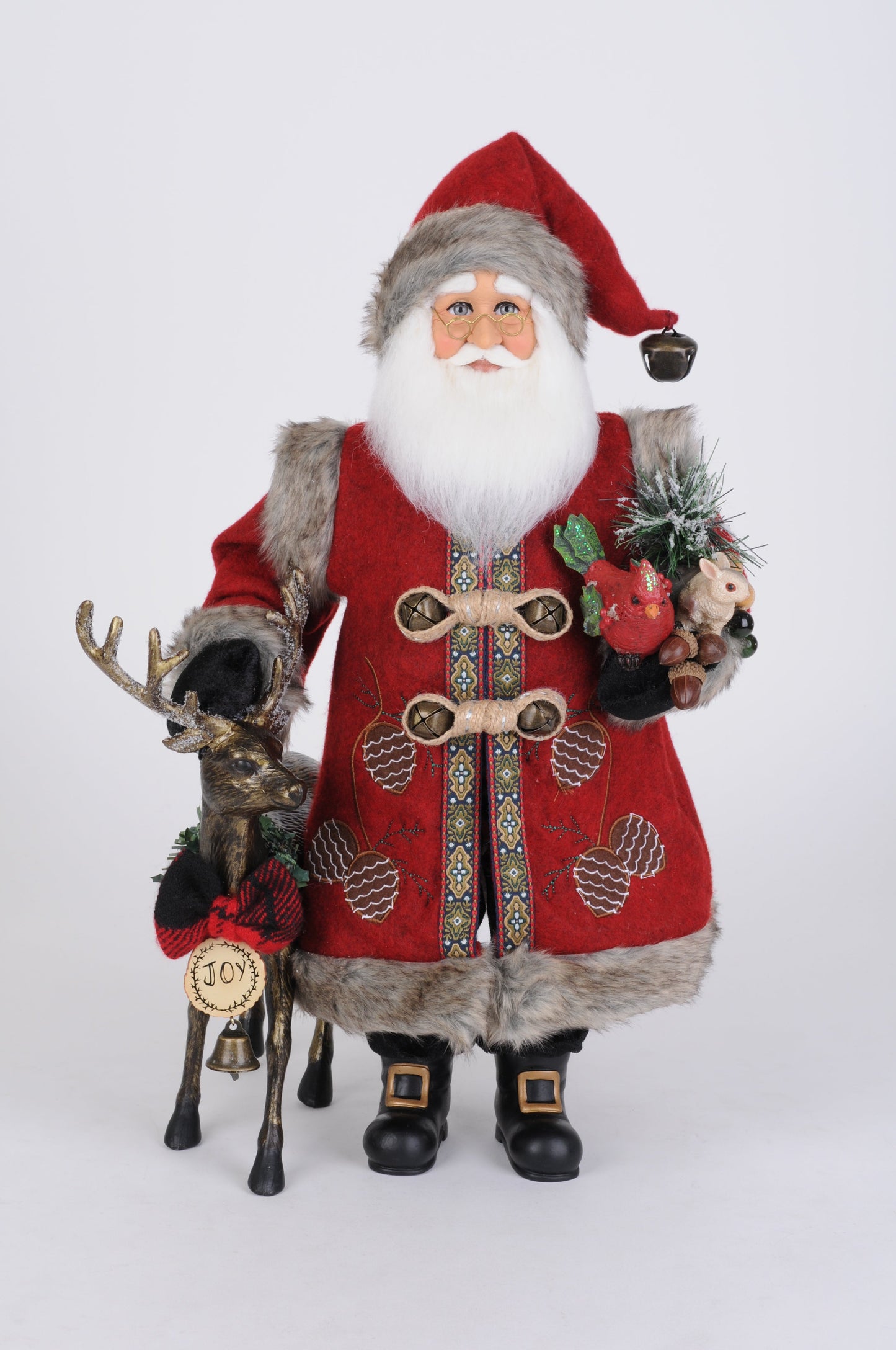 CC18-50 Reindeer Joy Santa