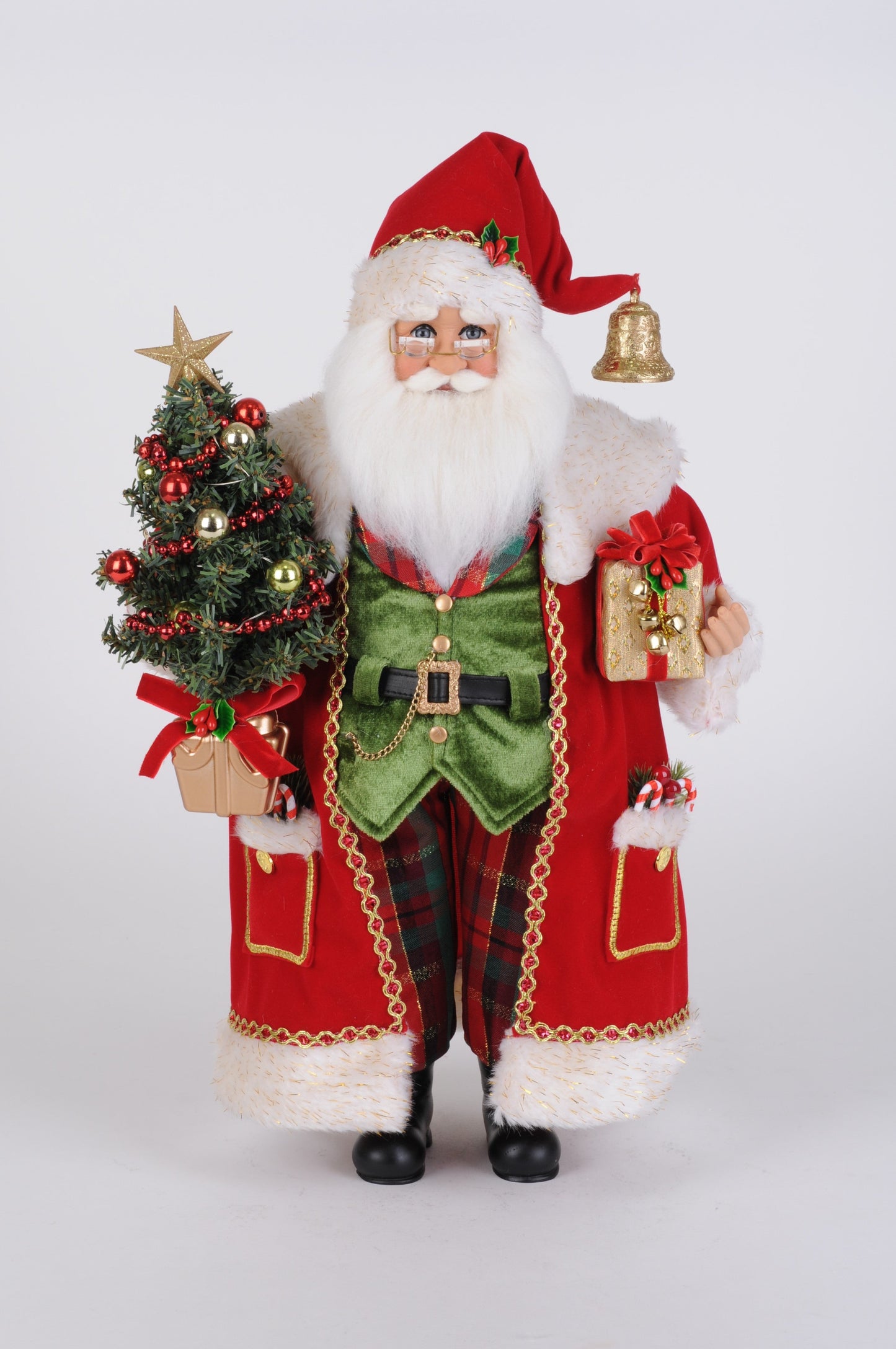 CC18-64R Lighted Christmas Traditions Santa