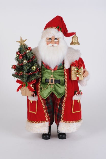 CC18-64R Lighted Christmas Traditions Santa
