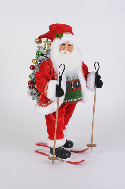 CC18-79 Lighted Ski Santa