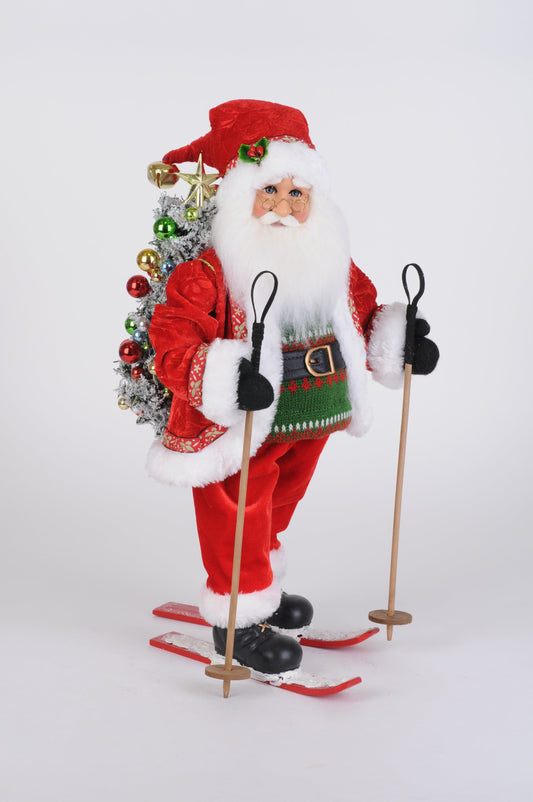 CC18-79 Lighted Ski Santa