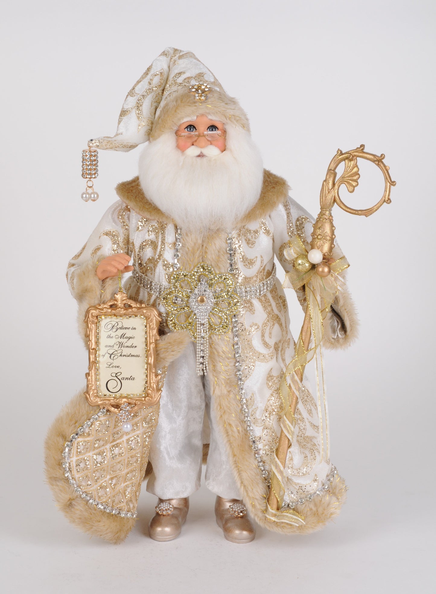 CC18-81 Gilded Elegance Santa