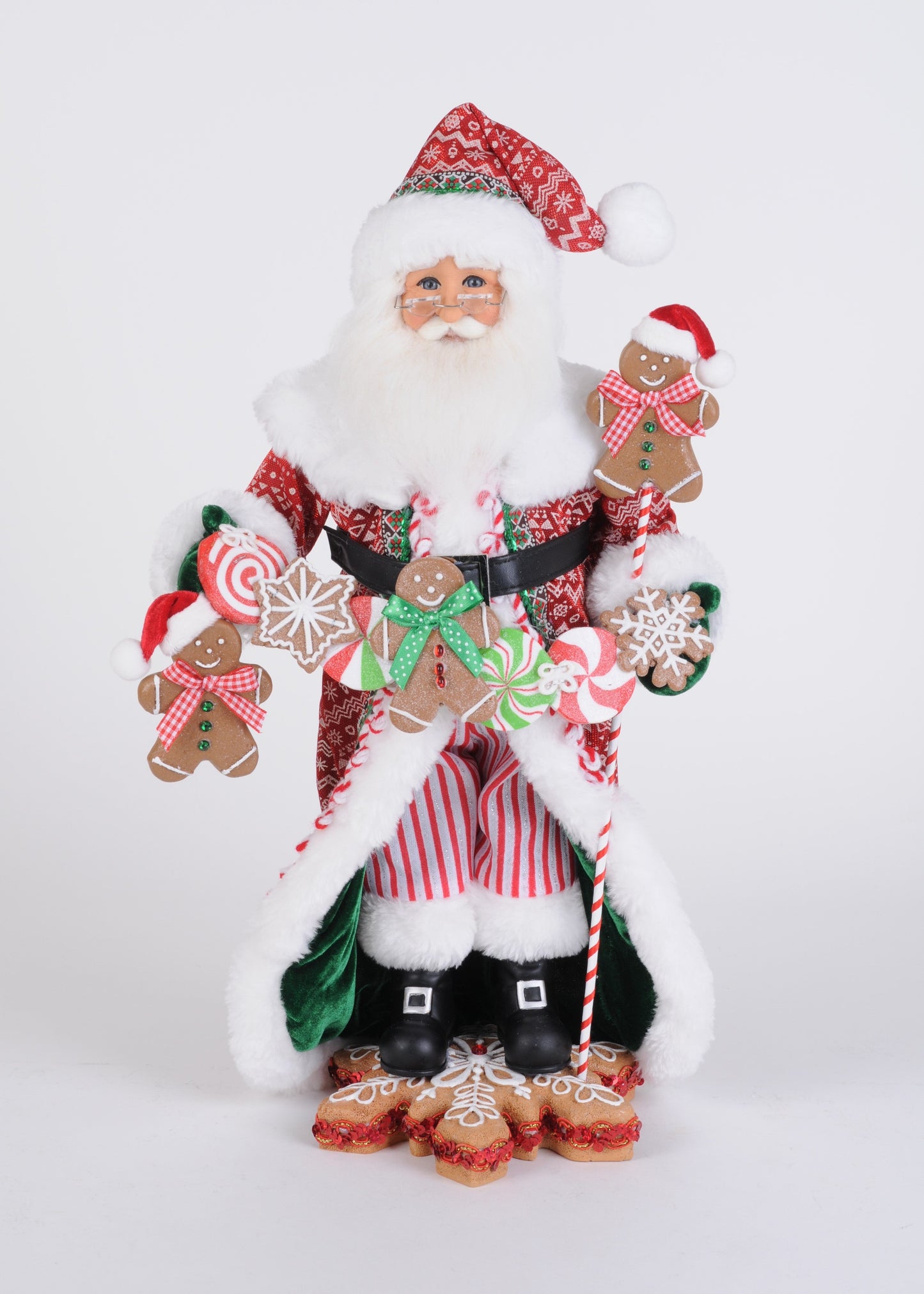 CC18-86 Mr. Gingerbread Santa
