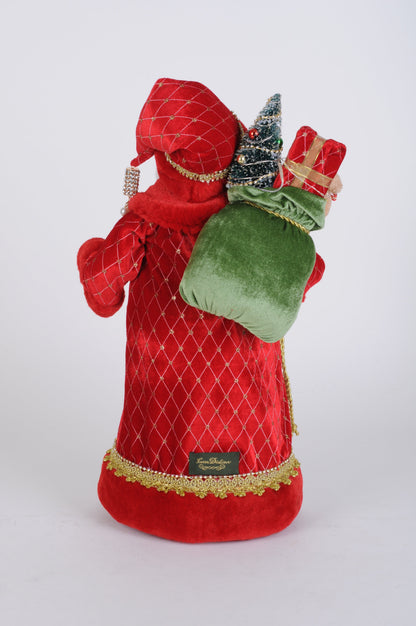 CC18-88 Lighted Holly Jolly Santa