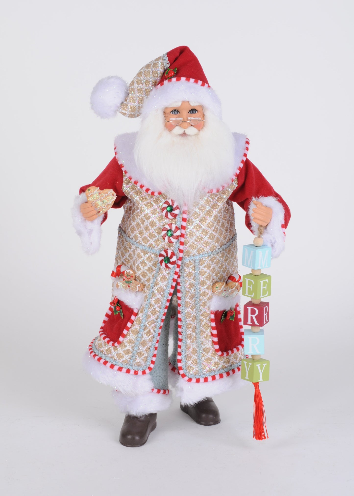 CC18-91 Merry Gingerbread Santa
