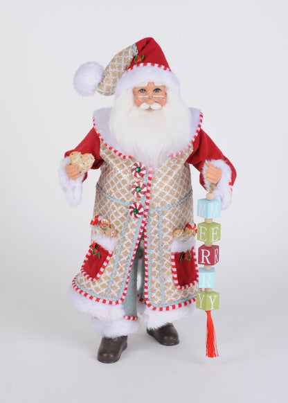 CC18-91 Merry Gingerbread Santa