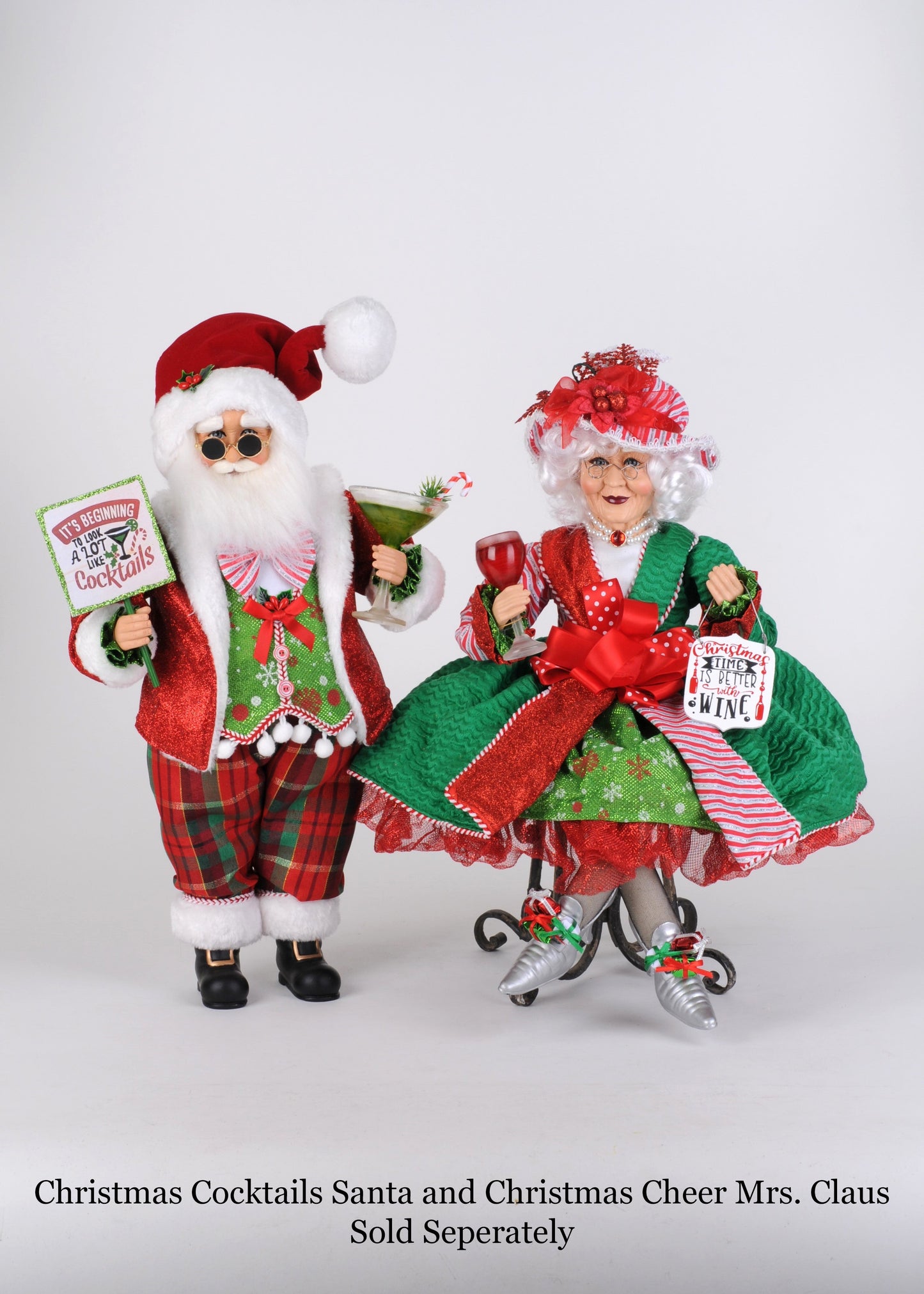 CC18-97 Christmas Cocktails Santa