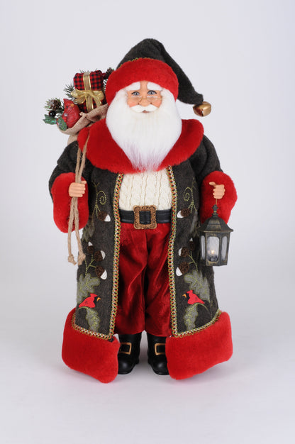 CC20-59 Cardinal Woodland Santa