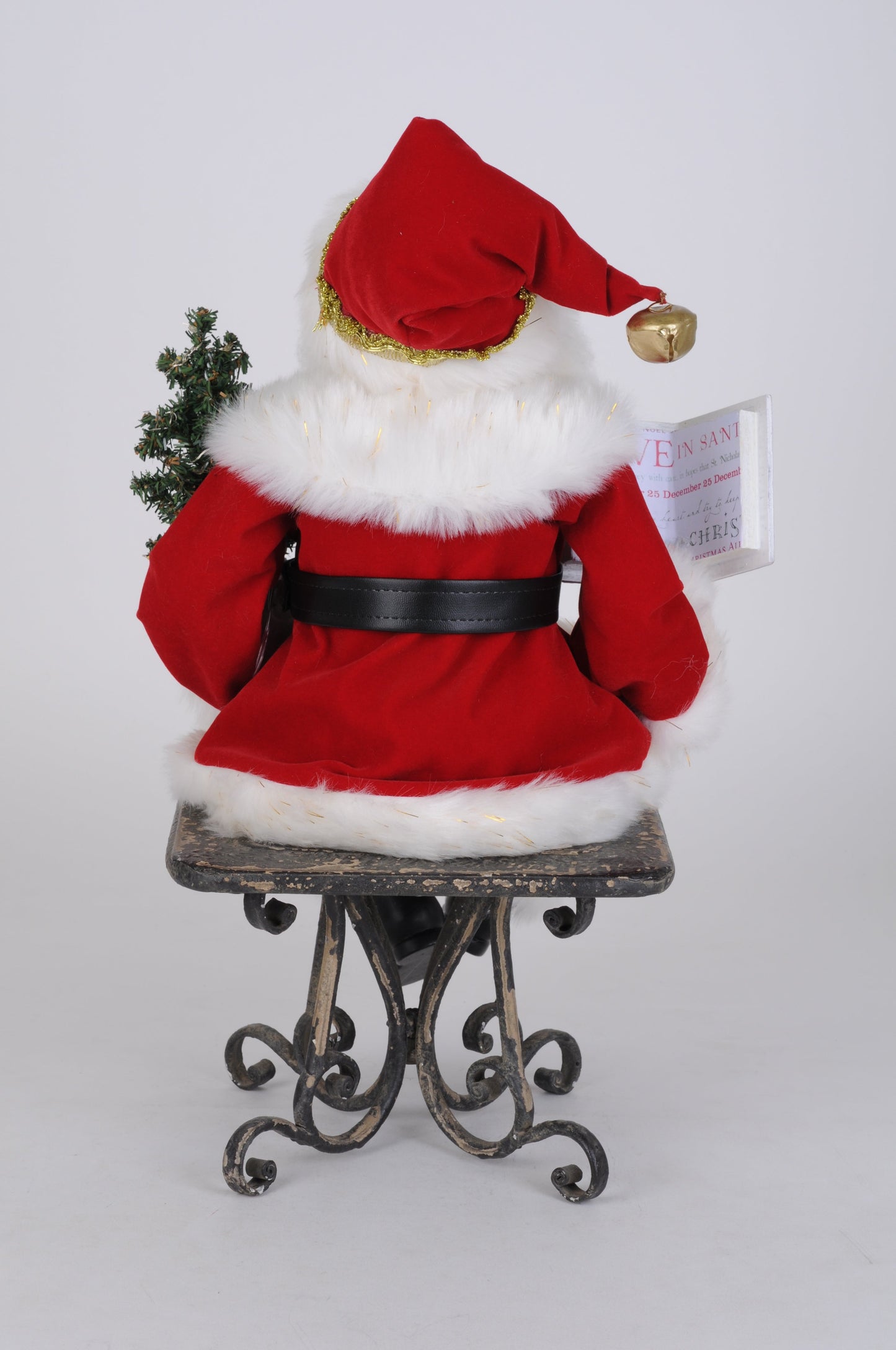 CC20-60 Lighted Story Time Sitting Santa