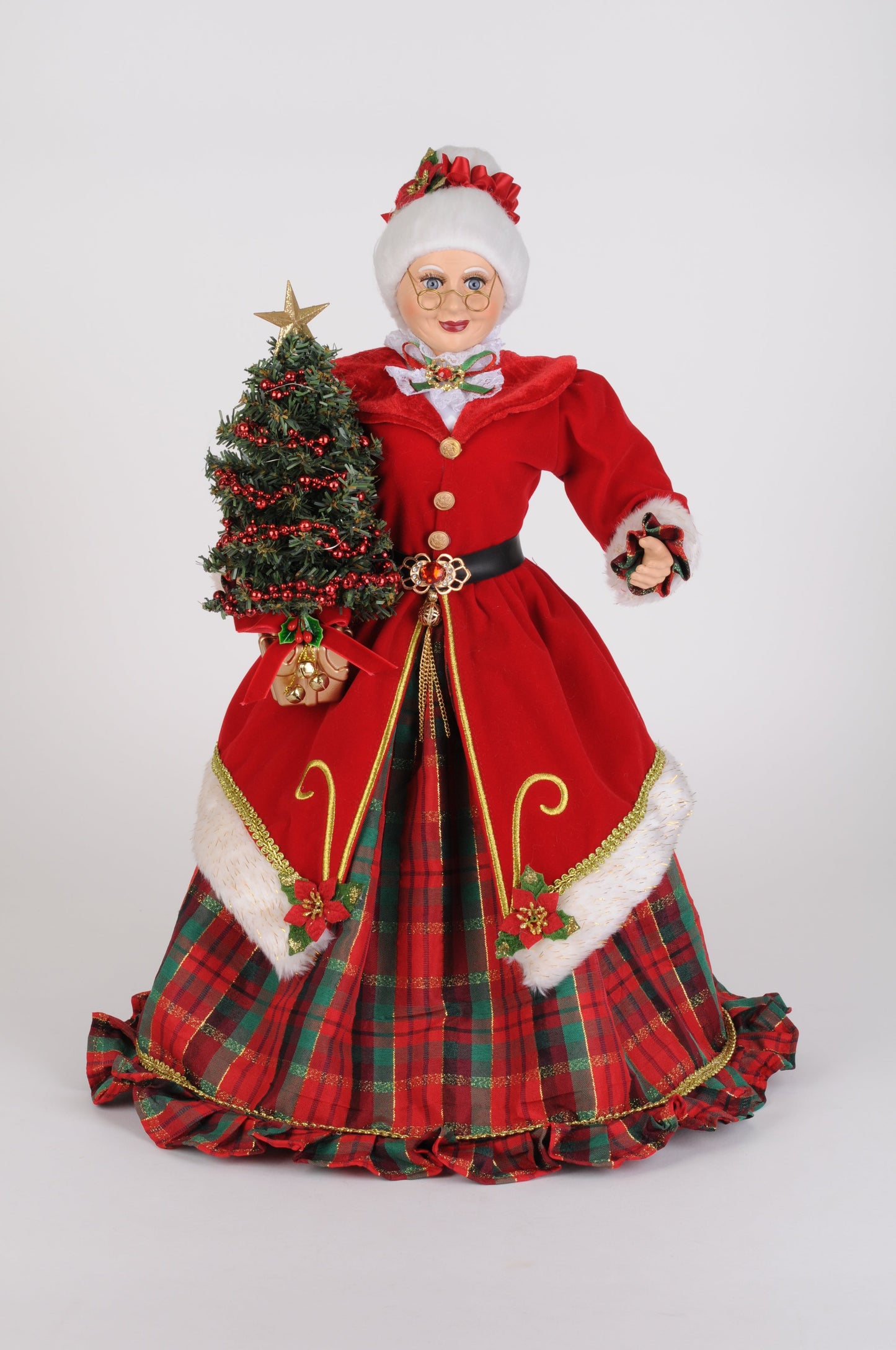 CC20-63R Lighted 20" Traditional Mrs. Claus