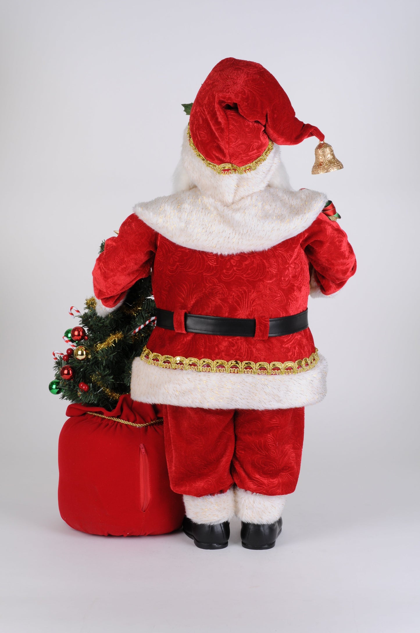 CC28-10 Lighted Christmas Spirit Santa