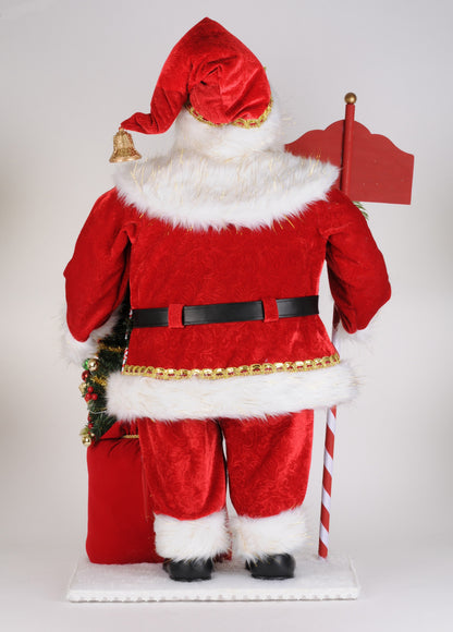 CC36-23 Lighted North Pole Santa