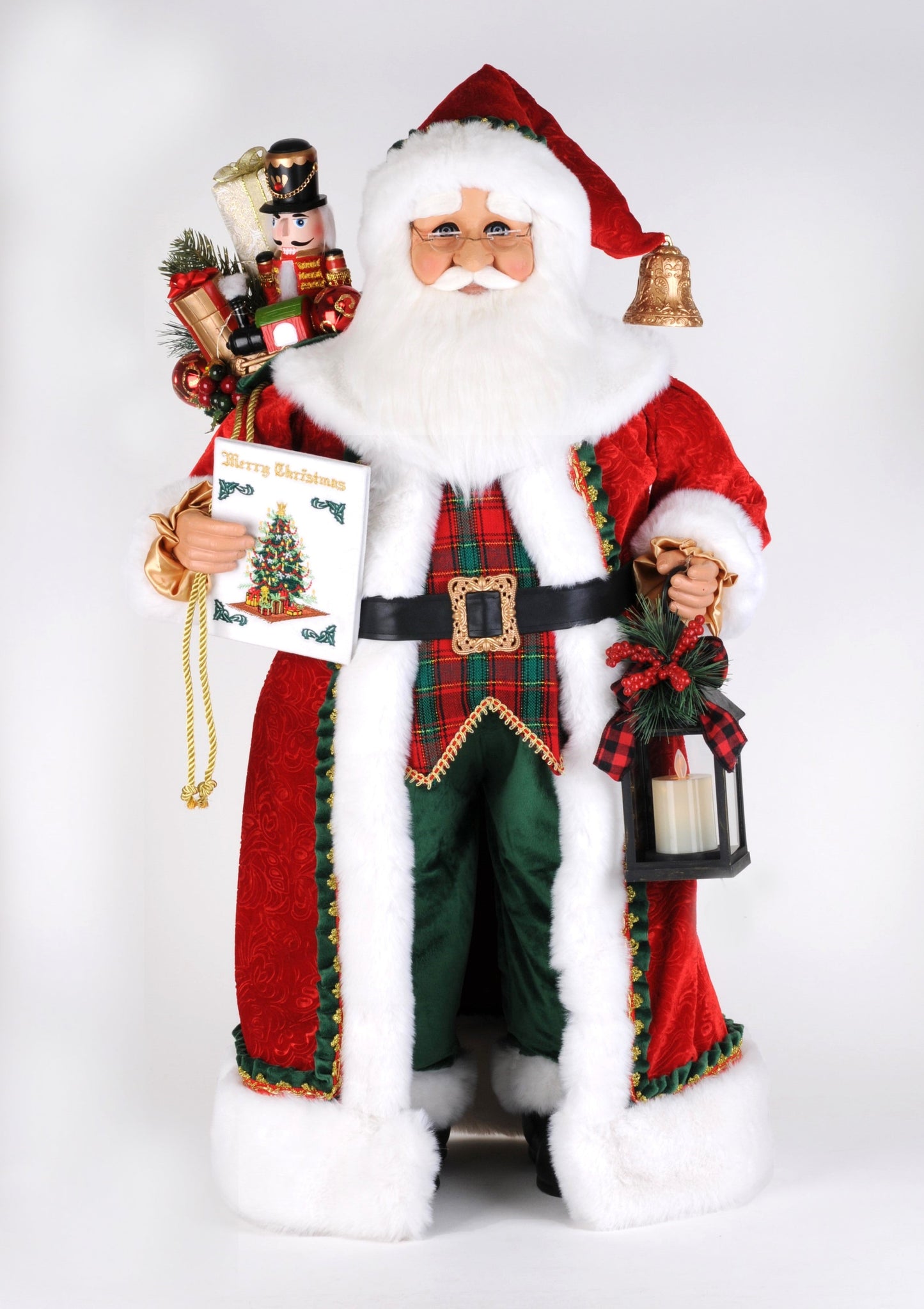 CC36-24 Lighted Christmas Stories Santa Large