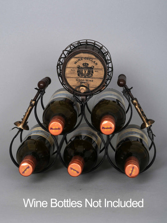 EDBH-01 5 Bottle Wine Holder Rack