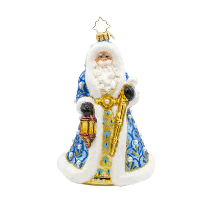 Gilded Grandeur Santa