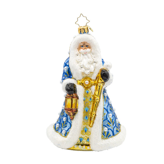 Gilded Grandeur Santa
