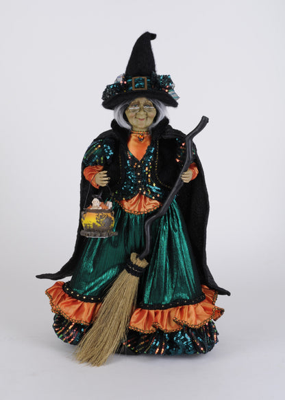 HA18-31 Lighted Tabitha Witch