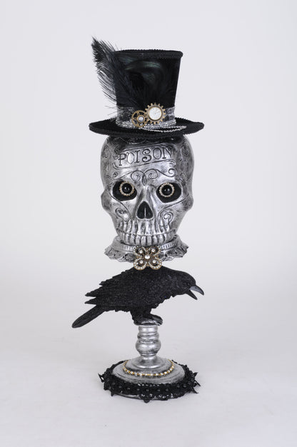 HA20-04 Silver Skull Pedestal