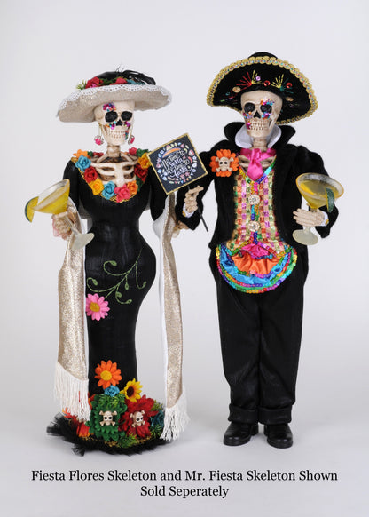 HA22-06MR Fiesta Flores Skeleton
