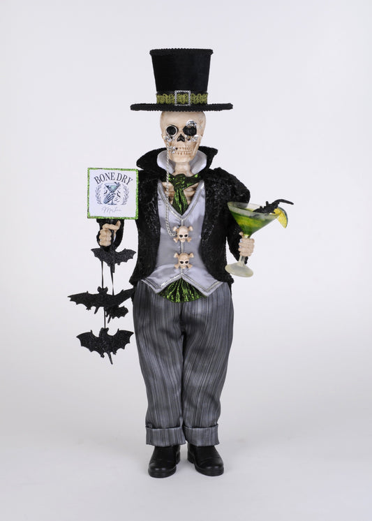 HA22-11 Bone Dry Martini Skeleton