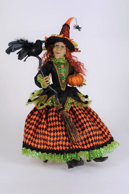 HA26-20 "Whimsey Wendy" Sitting Witch