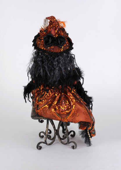 HA26-27 Wine Elegance Sitting Witch