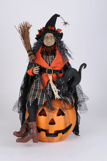 HA28-01 Lighted Ida Witch