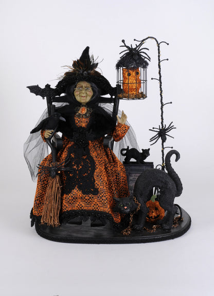 HASC-11 Lighted Spooky Story Teller Witch