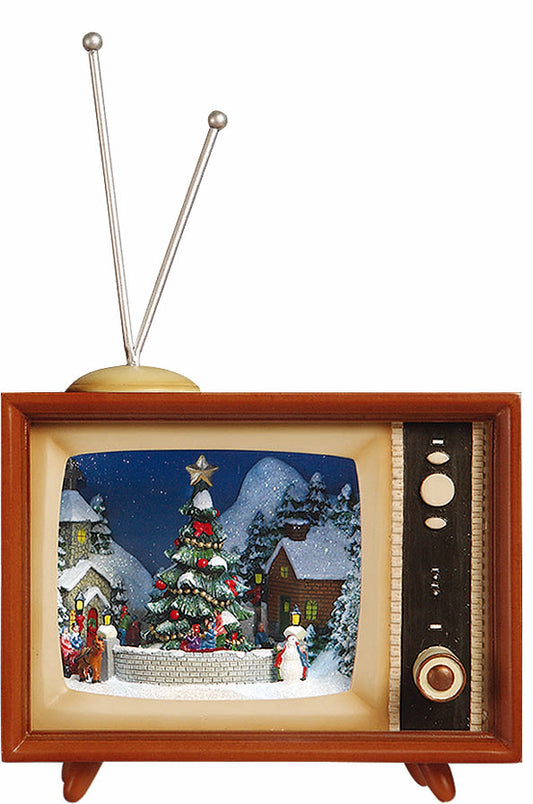 Horizontal Christmas TV Box