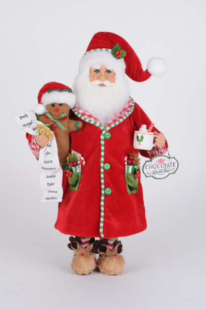 Hot Chocolate Santa