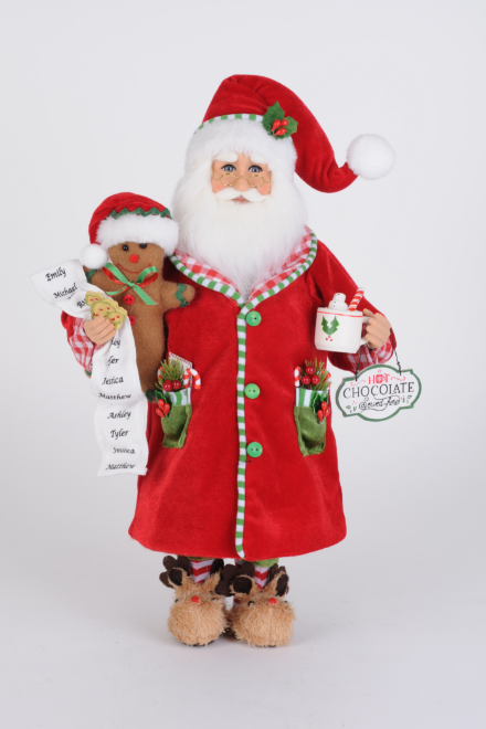 Hot Chocolate Santa