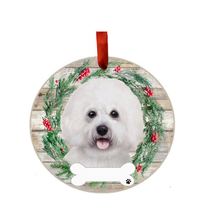 E&S Pets Ceramic Round Ornaments