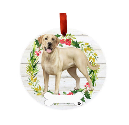 E&S Pets Ceramic Round Ornaments