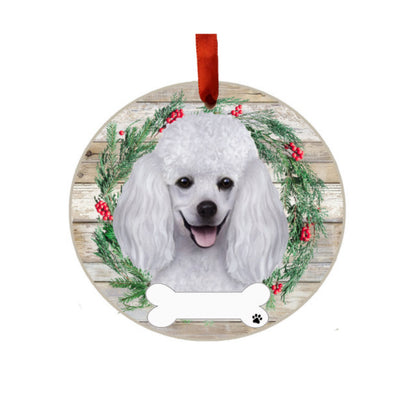 E&S Pets Ceramic Round Ornaments