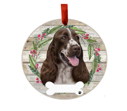 E&S Pets Ceramic Round Ornaments