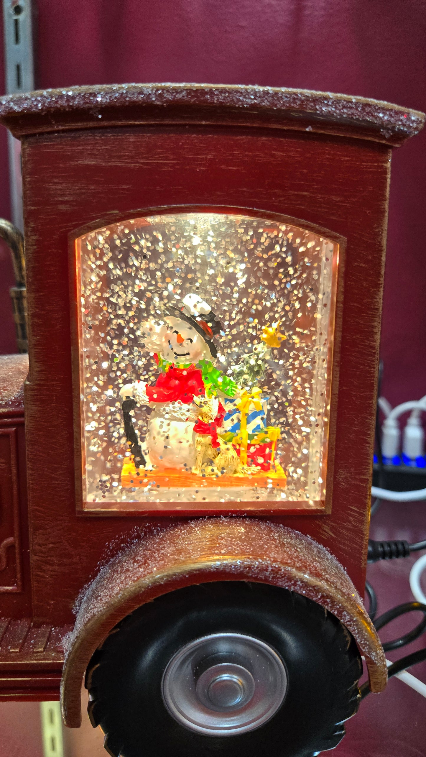 Lighted Swirl Tractor