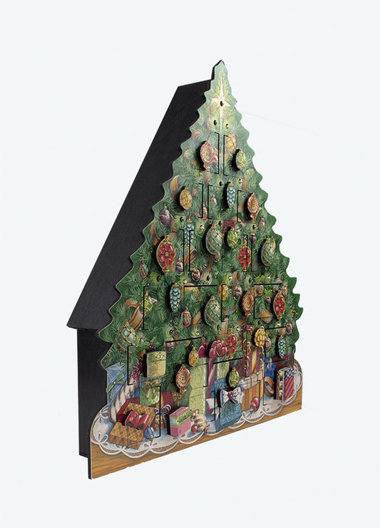 Musical Tree Advent w/Lights