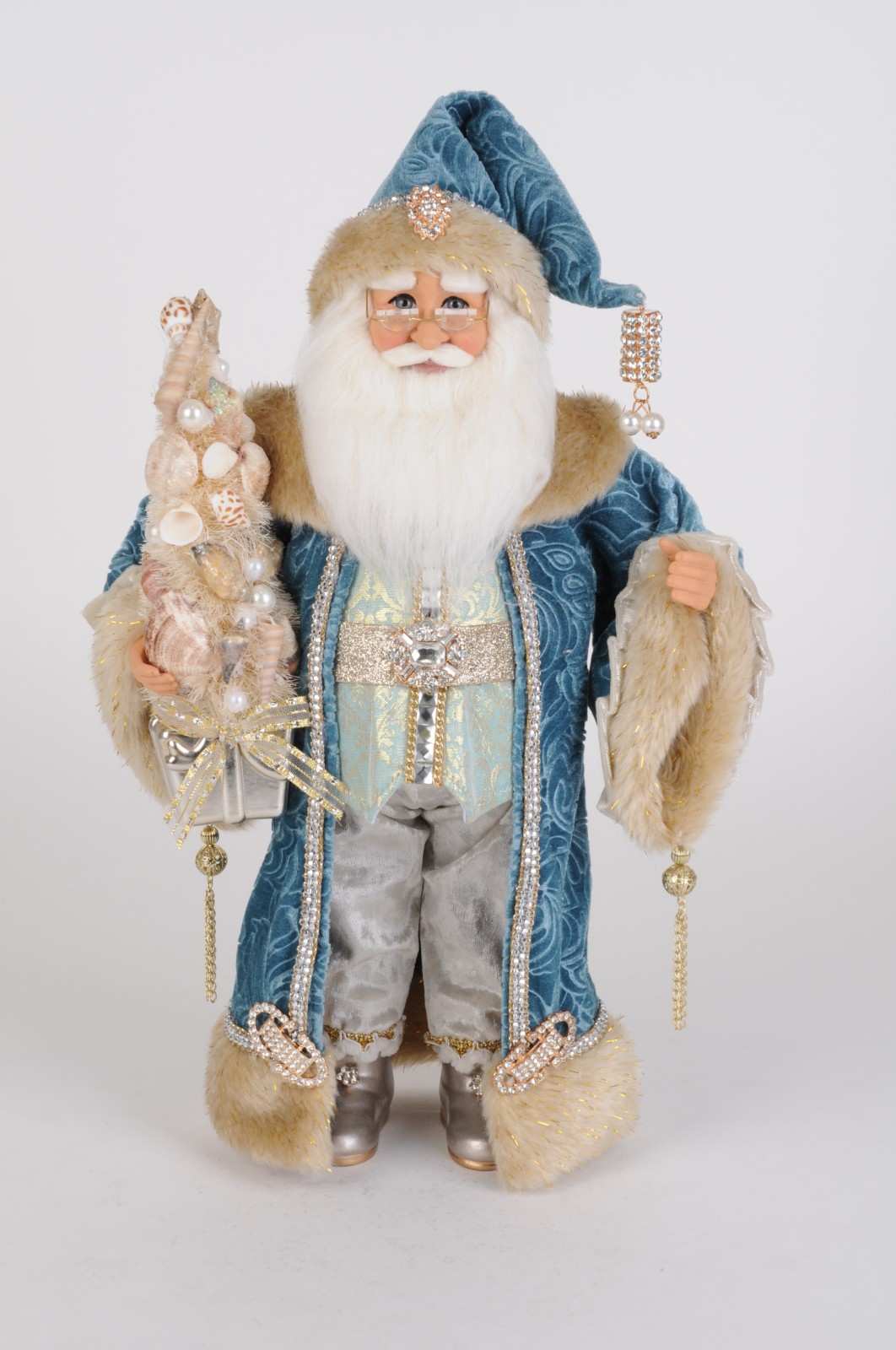 Ocean Blue Santa