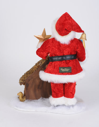 SC-53 Lighted Nativity Santa