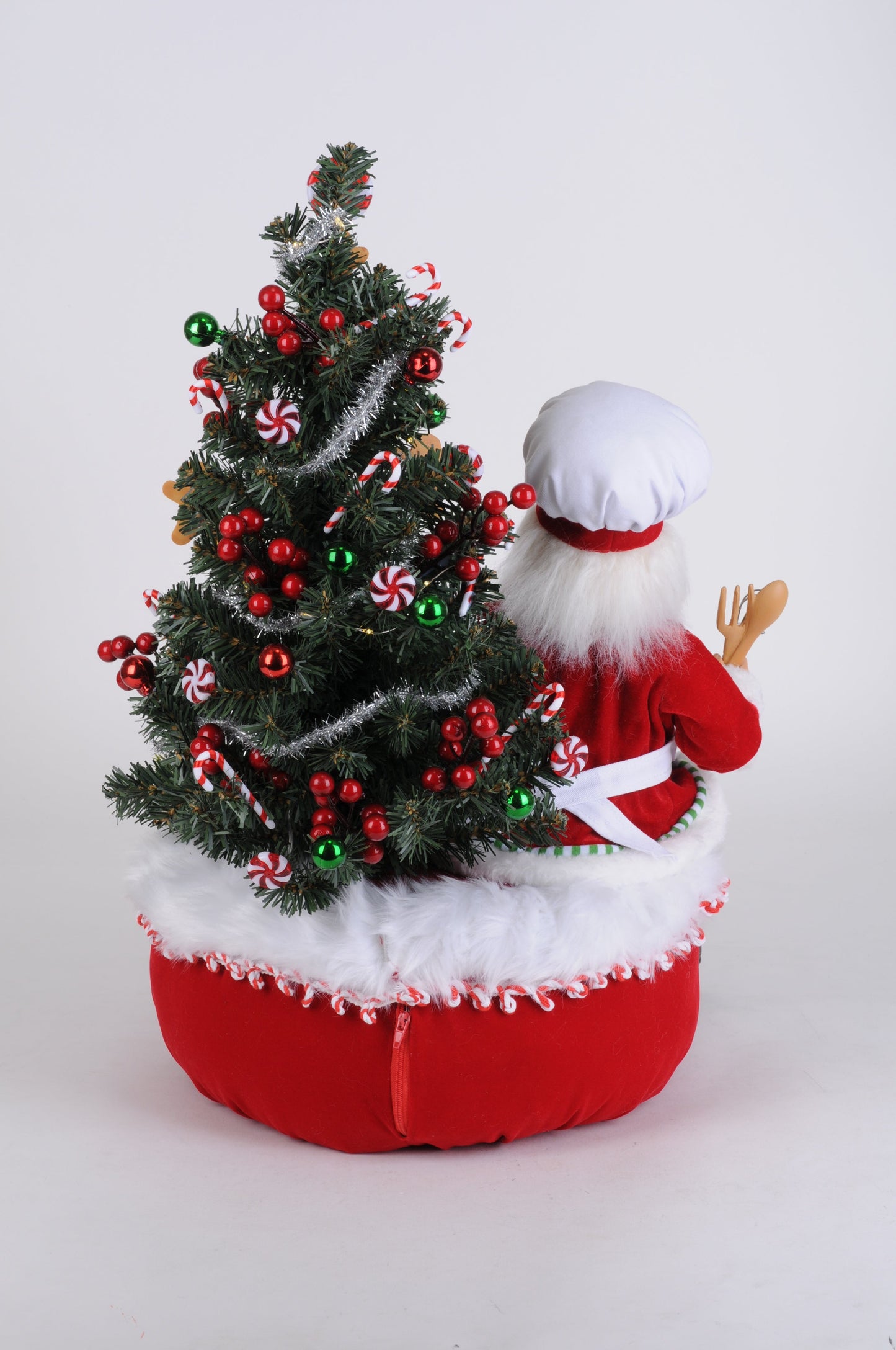 SC-61 Lighted Gingerbread Santa Bag