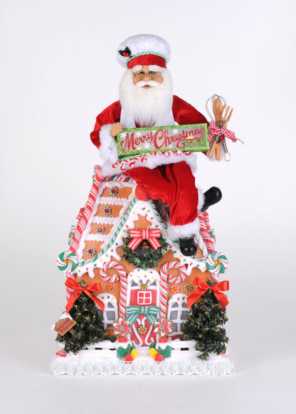 SC-68 Lighted Homemade Goodies Gingerbread House