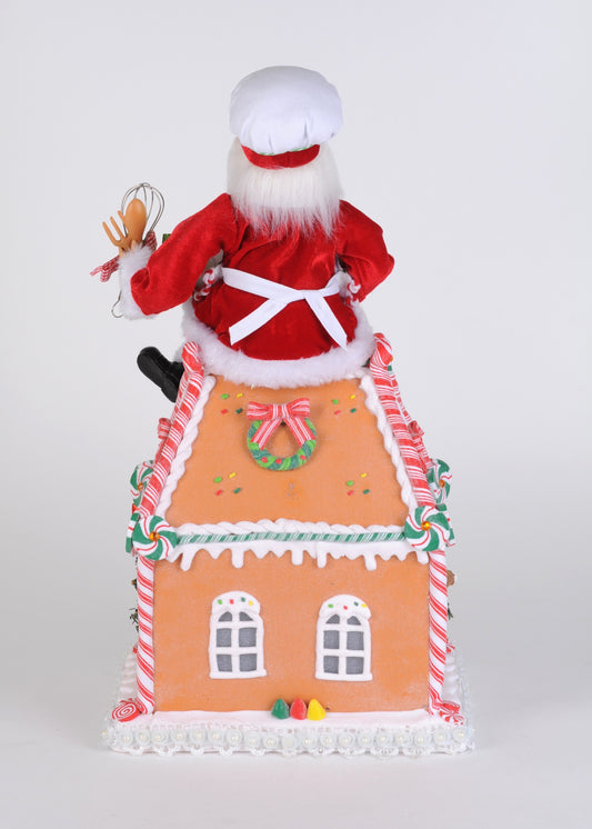 SC-68 Lighted Homemade Goodies Gingerbread House