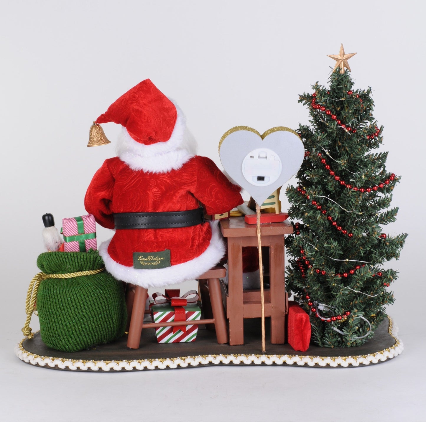 SC-72LE Lighted Believe in the Magic of Christmas Santa 30th Anniversary Limited Edition
