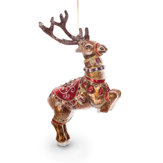 Dancer Glass Ornament